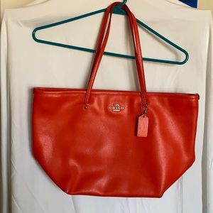 Coach handbag orange